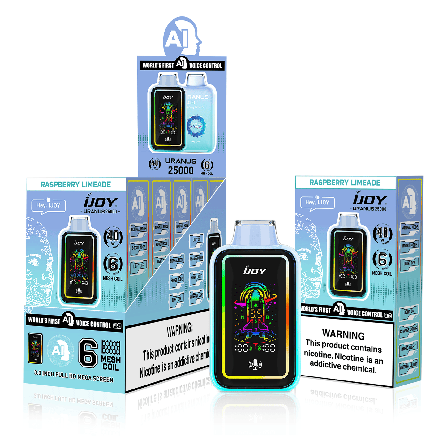 iJoy Uranus 25K Disposable 20mL (5/pack)