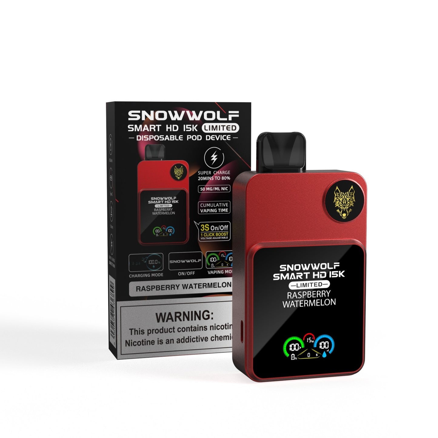 Snowwolf 15K Disposable 16mL (5/Pack) [CA]