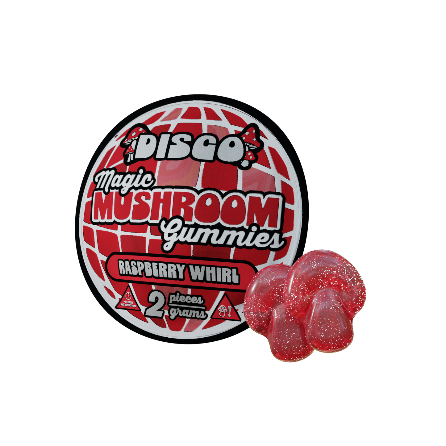 Disco By Chapo Extrax Magic Mushroom Gummies 8g 2ct (20/Pack) [DROPSHIP]