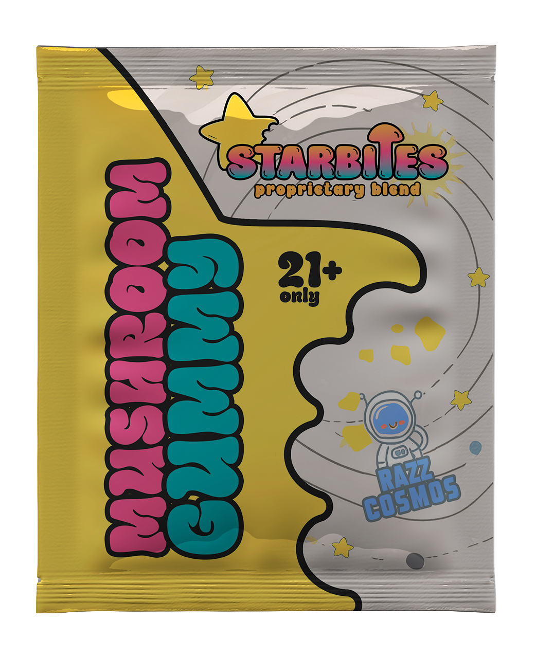 Starbites Mushroom Gummy 1ct (50/Pack) [DROPSHIP]