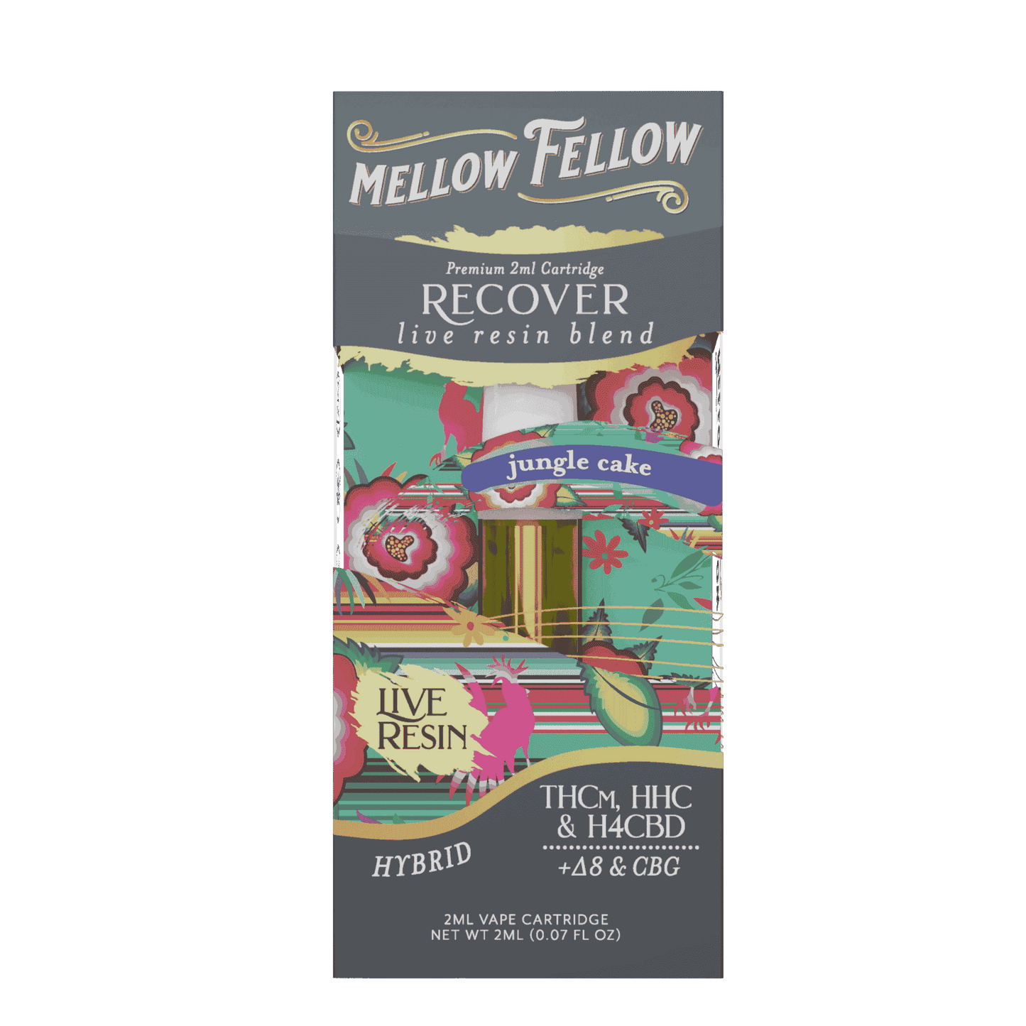 Mellow Fellow Live Resin Cartridge 2g (6/pack) [DROPSHIP]
