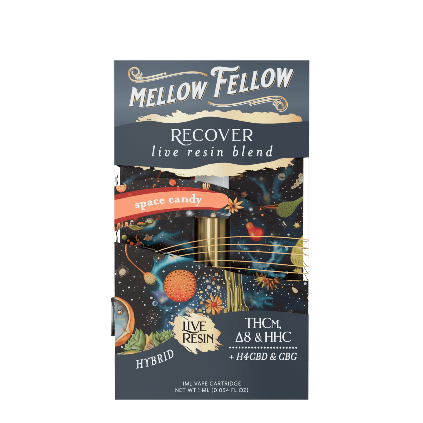 Mellow Fellow Live Resin Cartridge 1g (6/pack) [DROPSHIP]