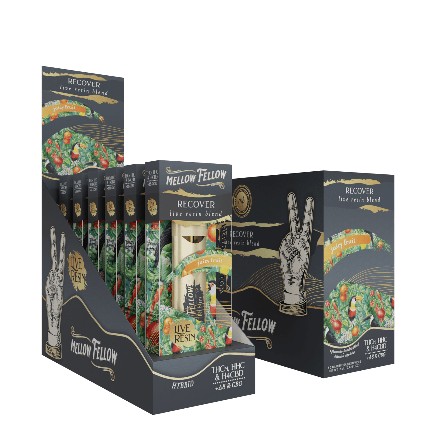 Mellow Fellow Live Resin Disposable 2g (6/pack) [DROPSHIP]