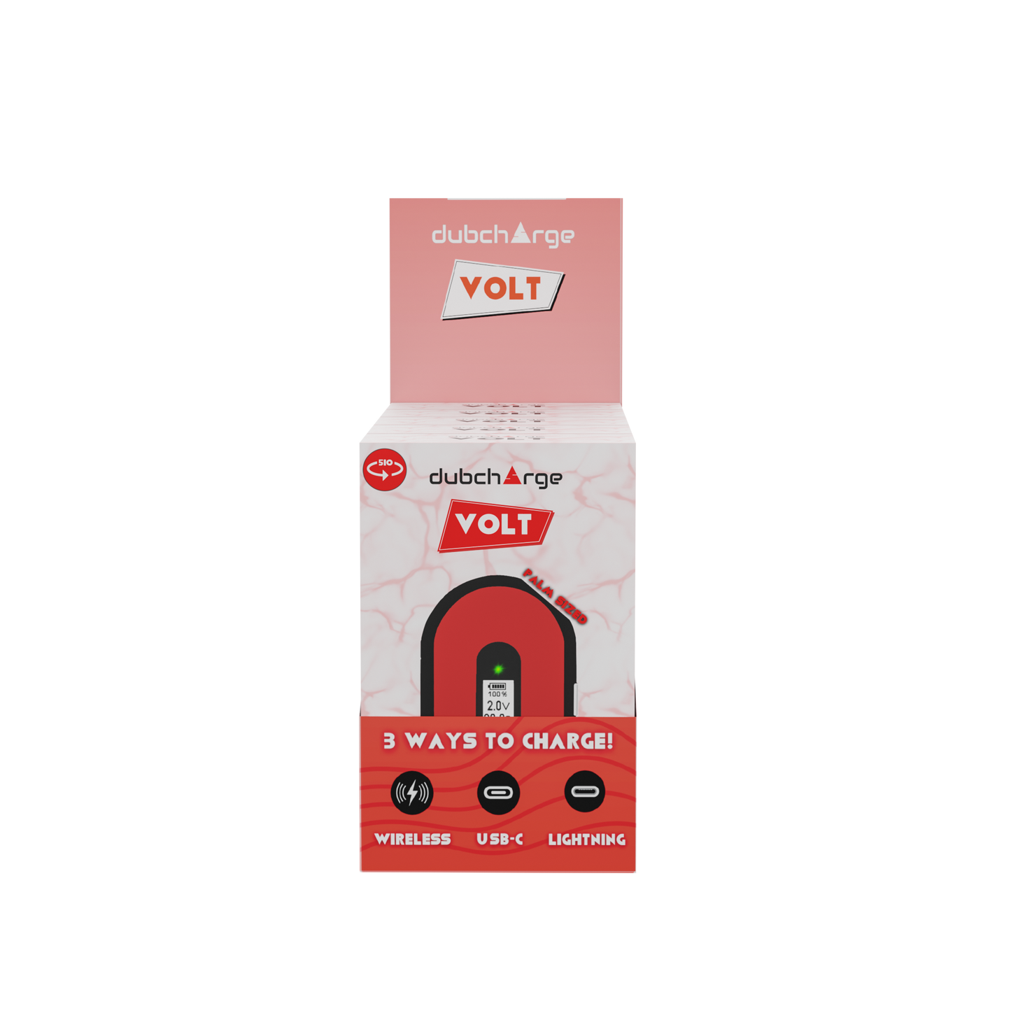 DubCharge Volt 510 Cartridge Battery (SINGLE) [DROPSHIP]