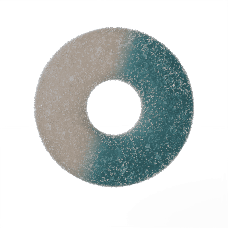 Mellow Fellow D9 Live Resin Edible Rings Jar 800mg (6/pack) [DROPSHIP]