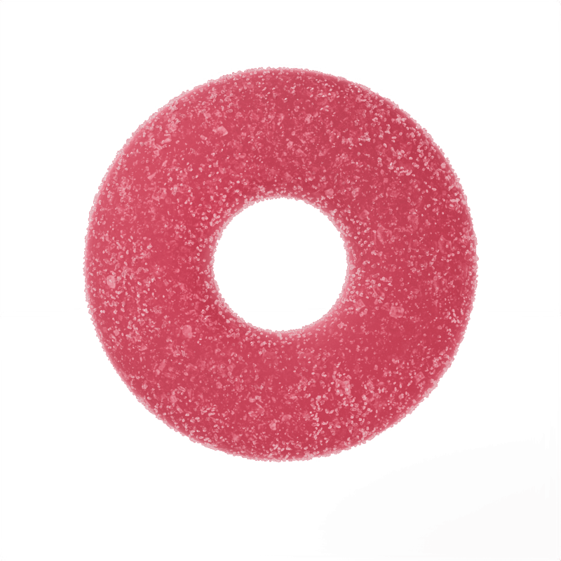 Mellow Fellow D9 Live Resin Edible Rings Jar 800mg (6/pack) [DROPSHIP]