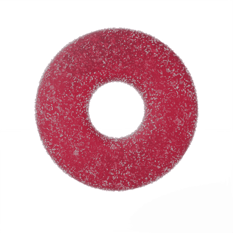 Mellow Fellow D9 Live Resin Edible Rings Jar 800mg (6/pack) [DROPSHIP]