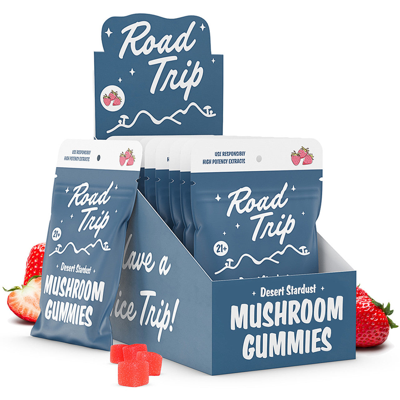 Road Trip Mushroom Desert Stardust Blend Gummies 8ct (SINGLE)