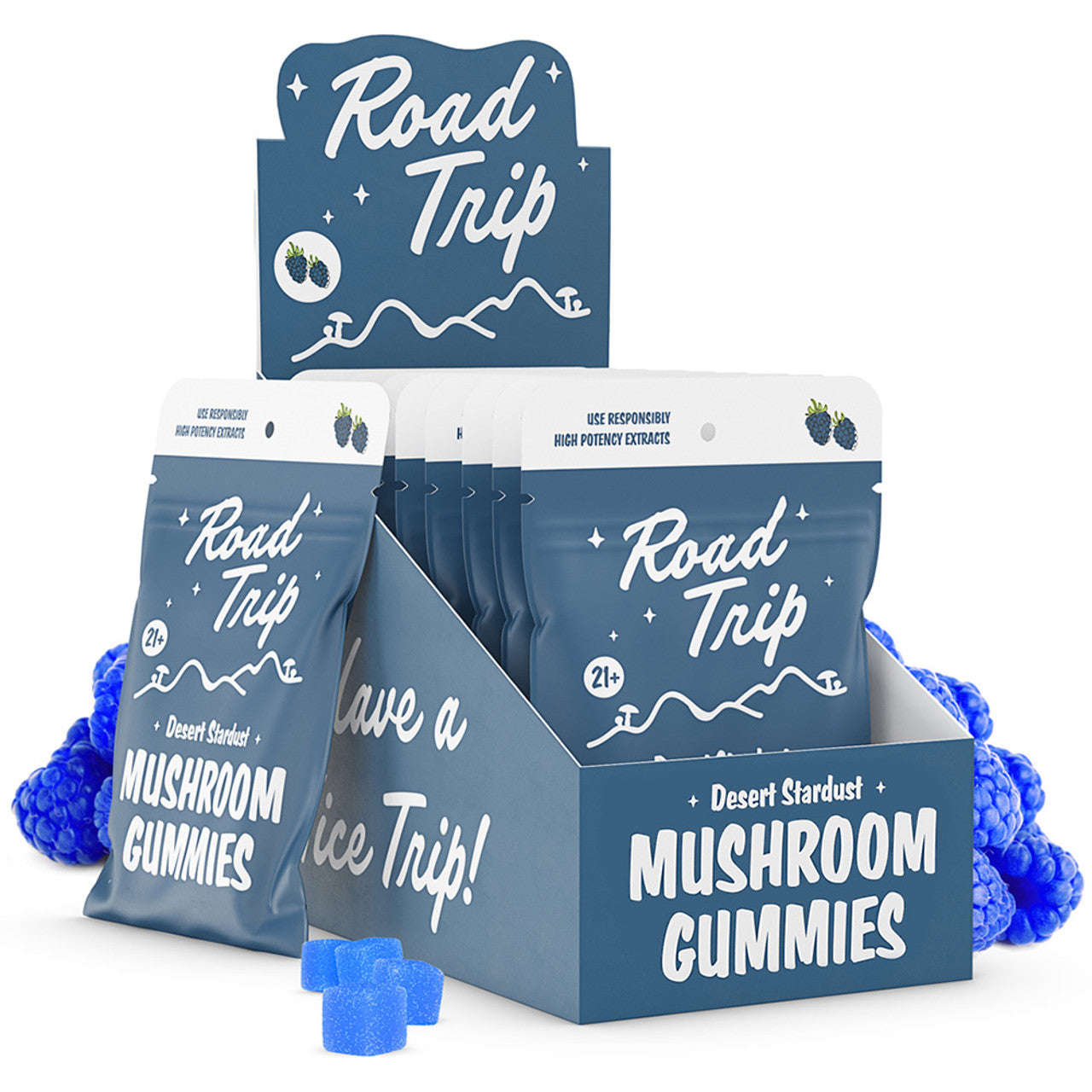 Road Trip Mushroom Desert Stardust Blend Gummies 8ct (SINGLE)