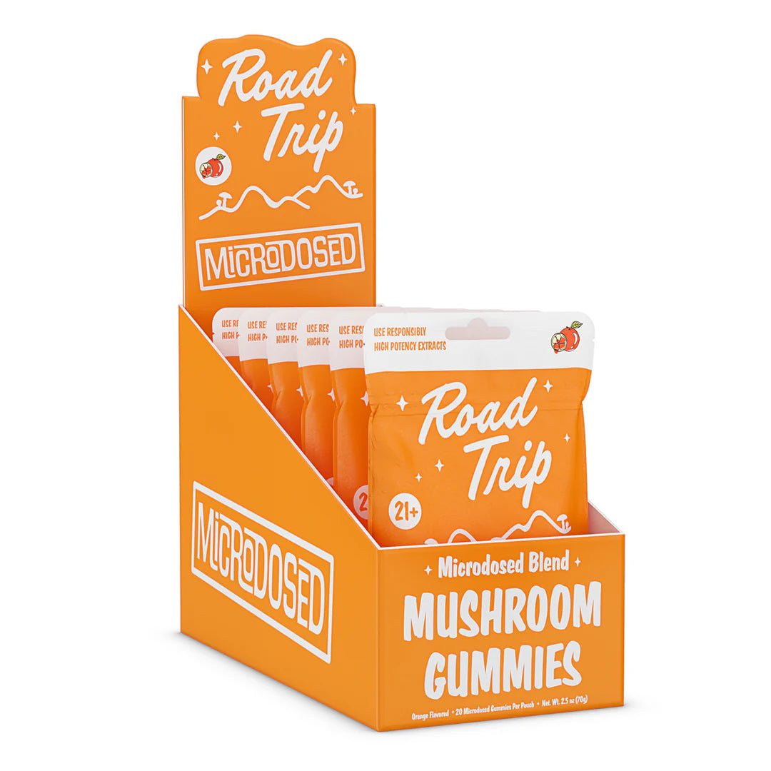 Road Trip Mushroom Microdose Blend Gummies 20ct (SINGLE)