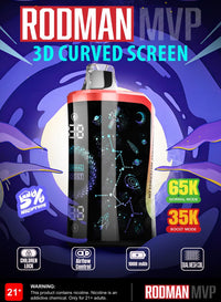 Rodman MVP 65K Disposable 28mL 50mg (5/pack)