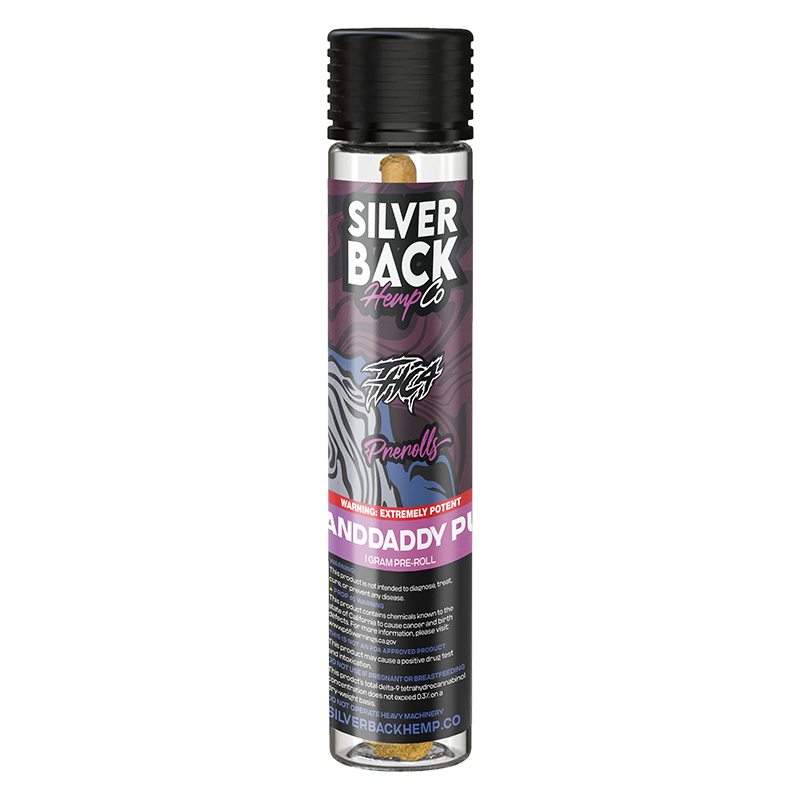 Silverback Hemp Co THC-A Pre Rolls 1g 1ct (SINGLE) [DROPSHIP]
