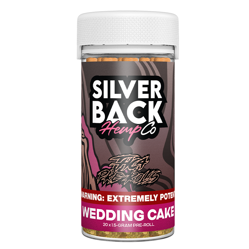 Silverback Hemp Co THCA Pre Rolls 1.5g 20ct (SINGLE) [DROPSHIP]
