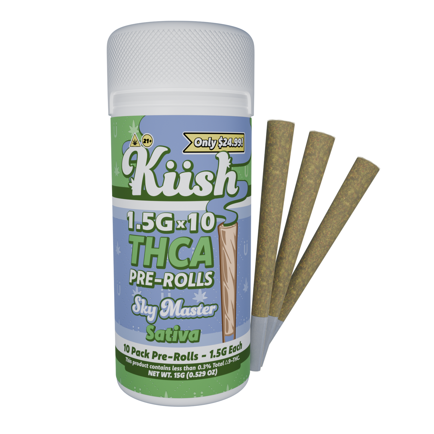 Chapo Kush THC-A Prerolls 1.5g 10ct (6/pack) [DROPSHIP]