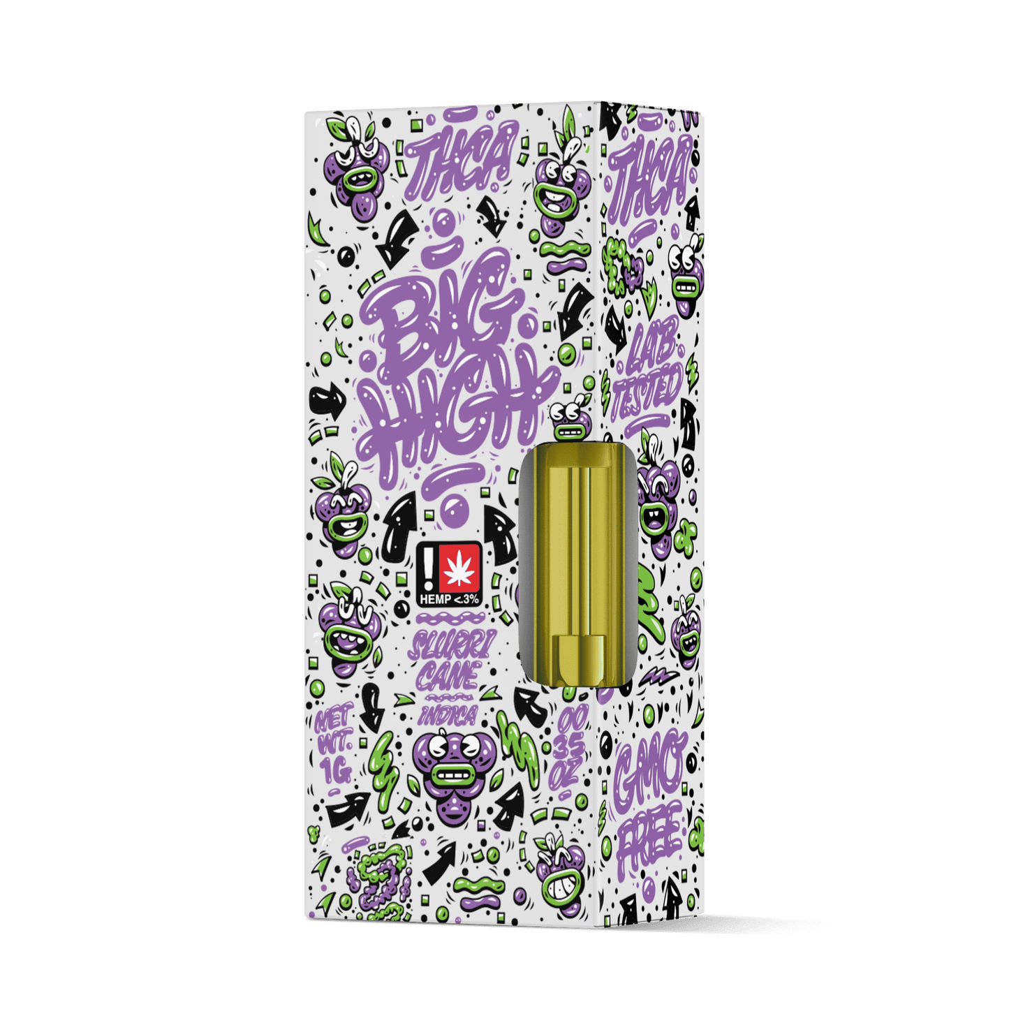 Big High THC-A Cartridge 1g (5/Pack) [DROPSHIP]