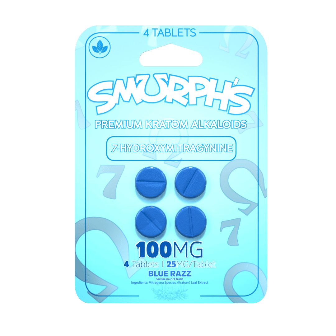 Smurphs 7Hydroxy Tablets 25mg 4ct (SINGLE)