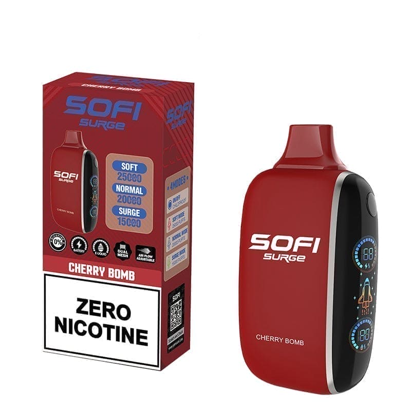 Sofi Surge 25K Zero Nicotine Disposable 22mL (5/pack) [CA]