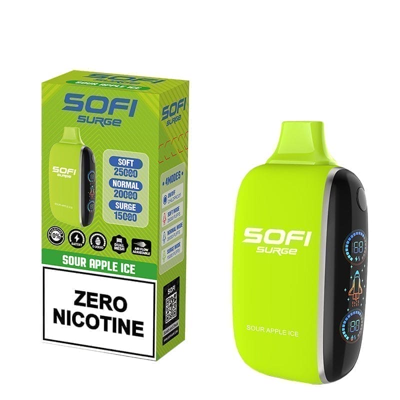 Sofi Surge 25K Zero Nicotine Disposable 22mL SAMPLE (6/pack)