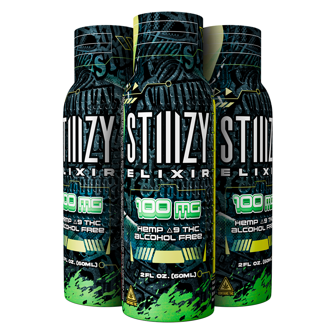 STIIIZY D9 Hemp Elixir 100mg 60mL (10/pack)
