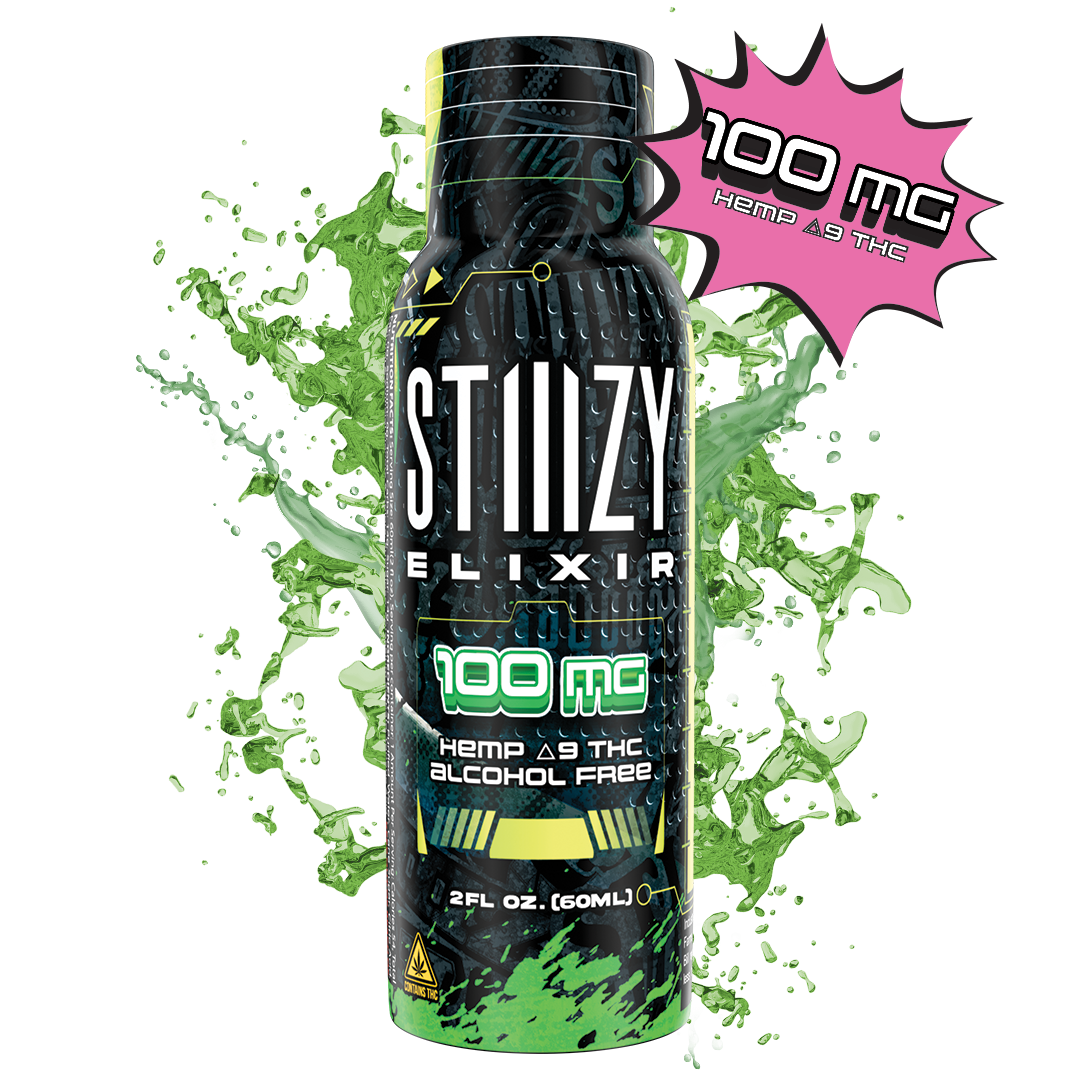STIIIZY D9 Hemp Elixir 100mg 60mL (10/pack)