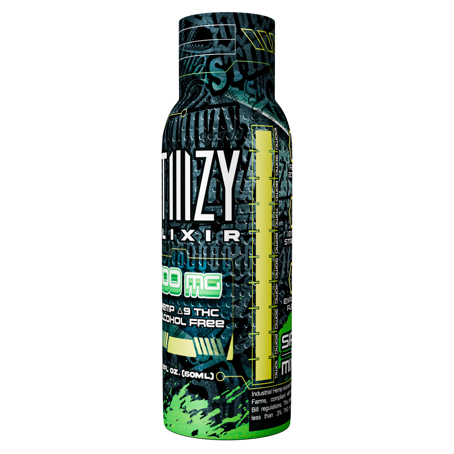 STIIIZY D9 Hemp Elixir 100mg 60mL (10/pack)