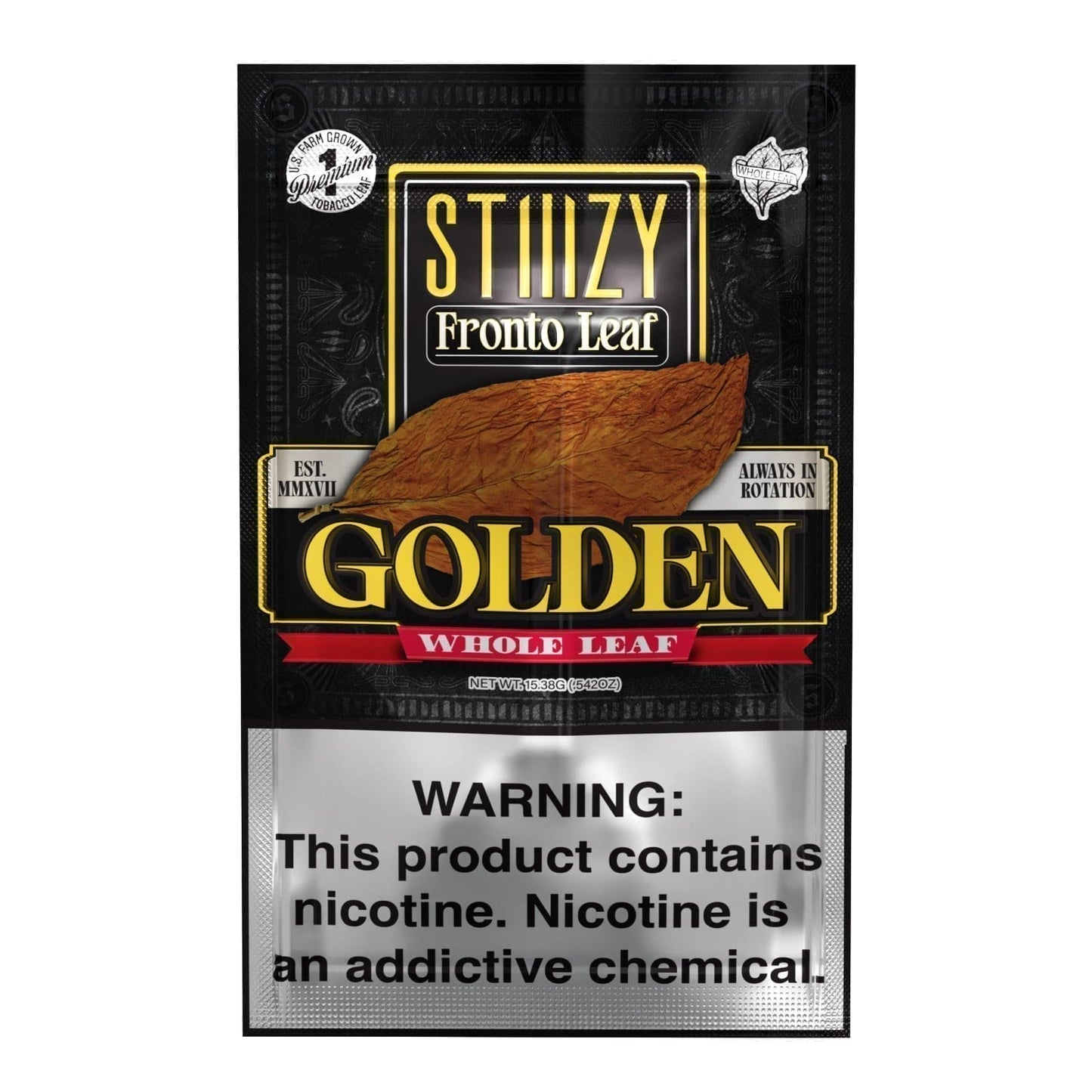 STIIIZY Fronto Whole Leaf Wraps 1ct (10/pack)