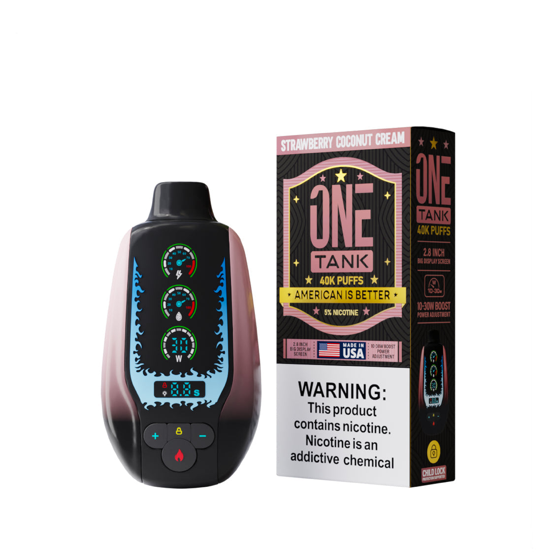 One Tank 40K Disposable 22mL (5/pack) [TX Compliant]