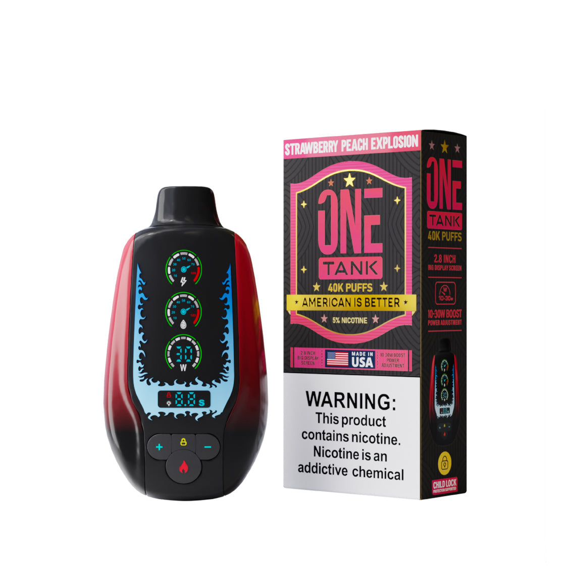 One Tank 40K Disposable 22mL (5/pack) [TX Compliant]