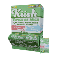 Chapo Kush Twice As Nice Gummies 2000mg 2ct (30/pack) [DROPSHIP]