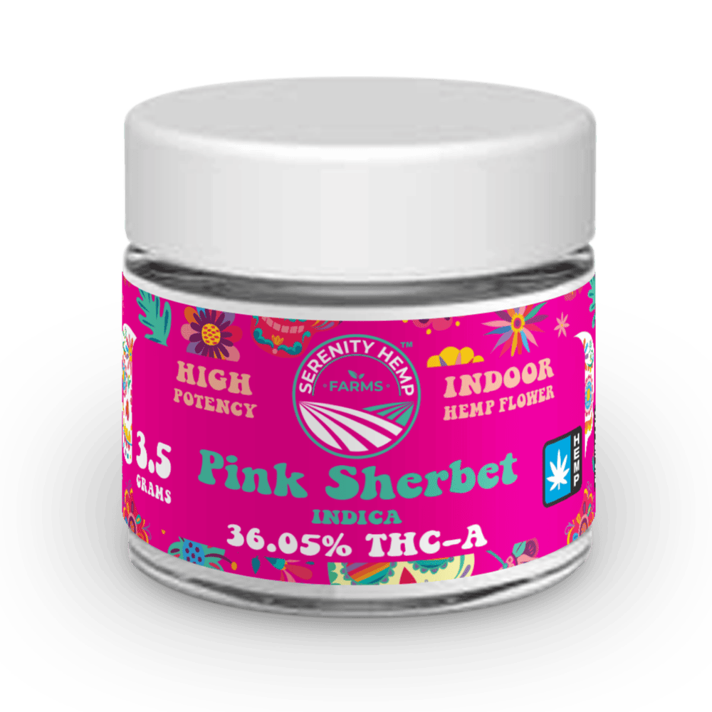 Serenity Hemp THC-A Flower Jar 3.5g (SINGLE) [DROPSHIP]
