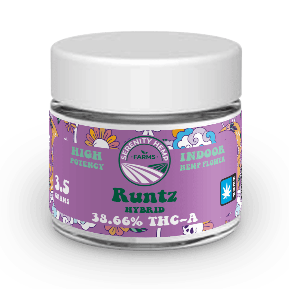 Serenity Hemp THC-A Flower Jar 3.5g (SINGLE) [DROPSHIP]