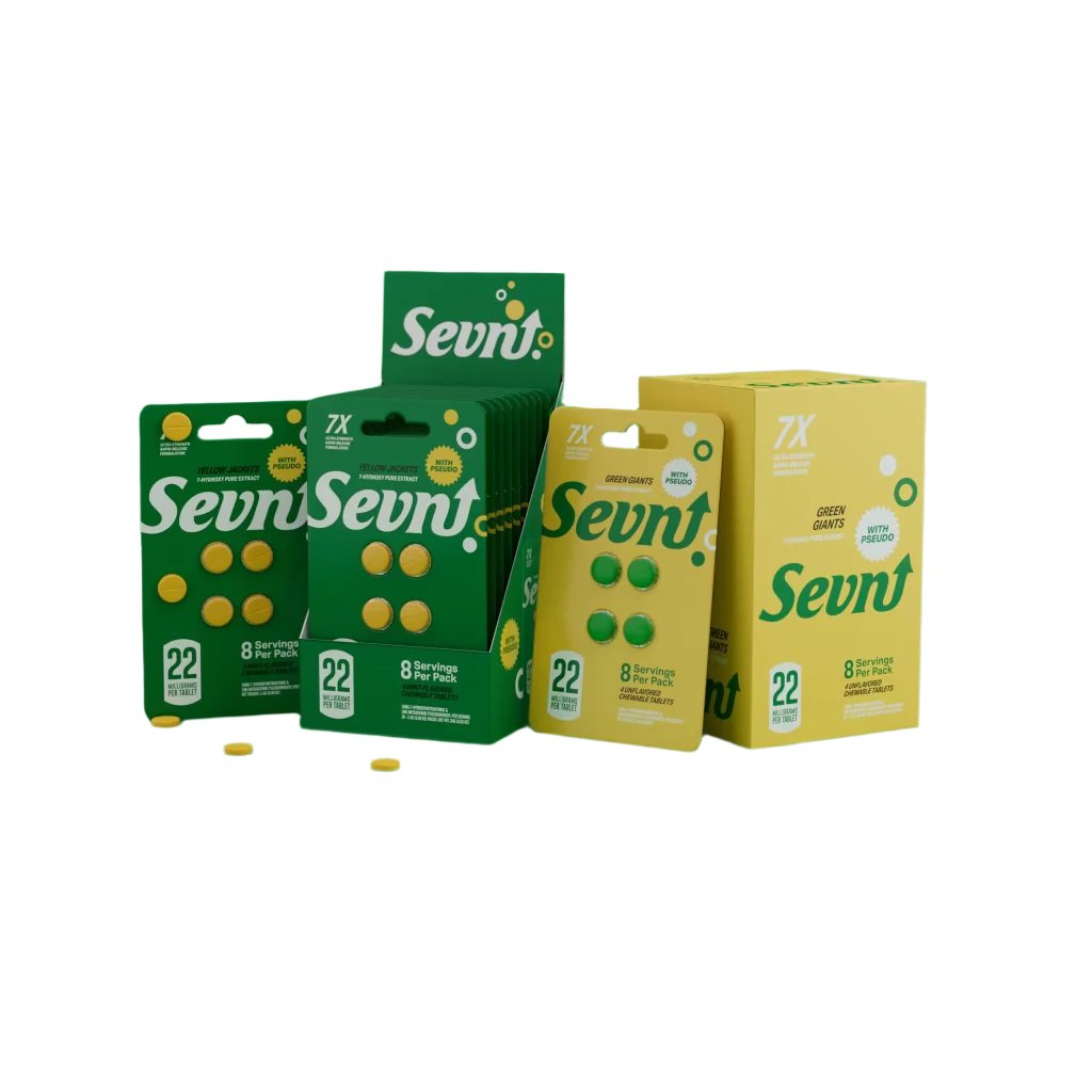 Sevn 7Hydroxy Tablets 22mg 4ct (SINGLE) - Clearance