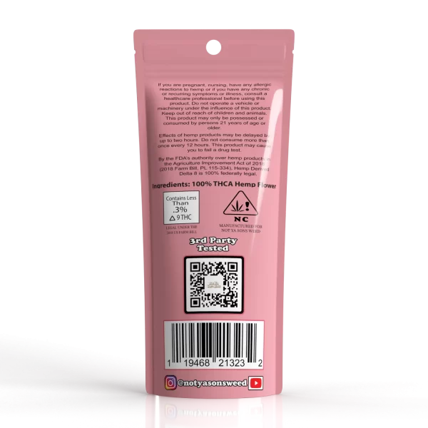 Not Ya Son's Weed THC-A Pre Roll 2ct (10/pack)