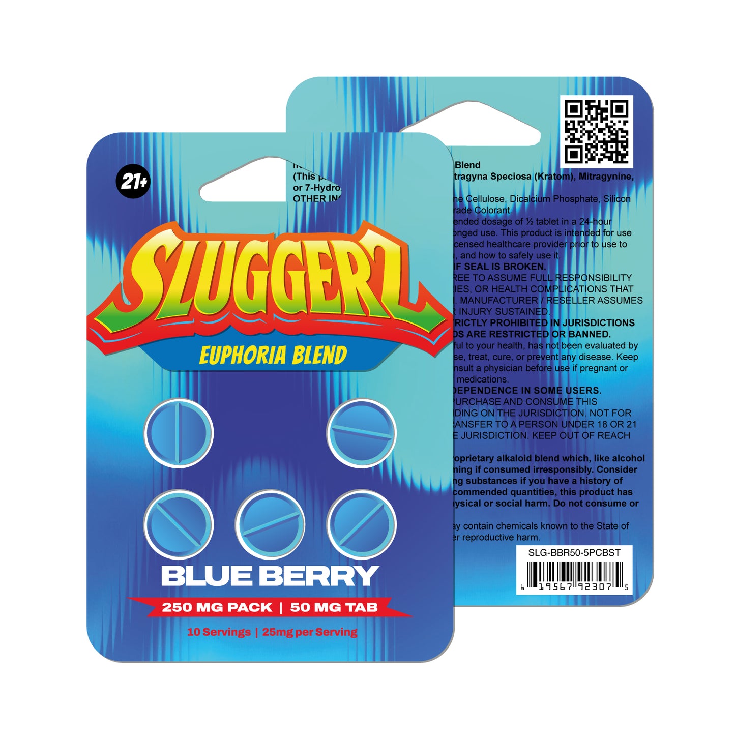 Sluggerz Alkaloid Tablet 50mg 5ct (10/pack) [DROPSHIP]