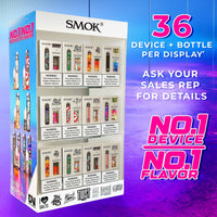 SMOK Novo Pro Kit x DV Brands 36 Device & Bottle Display