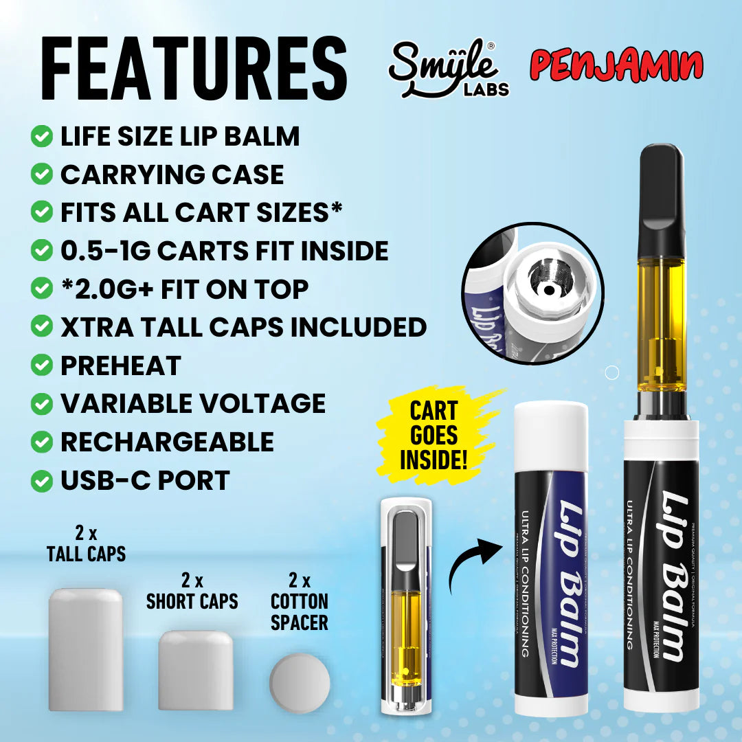 Smyle Lip Balm Cart Pen (SINGLE)