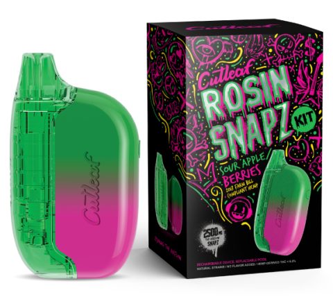 Cutleaf Rosin Snapz Pod Kit 2500mg (SINGLE)