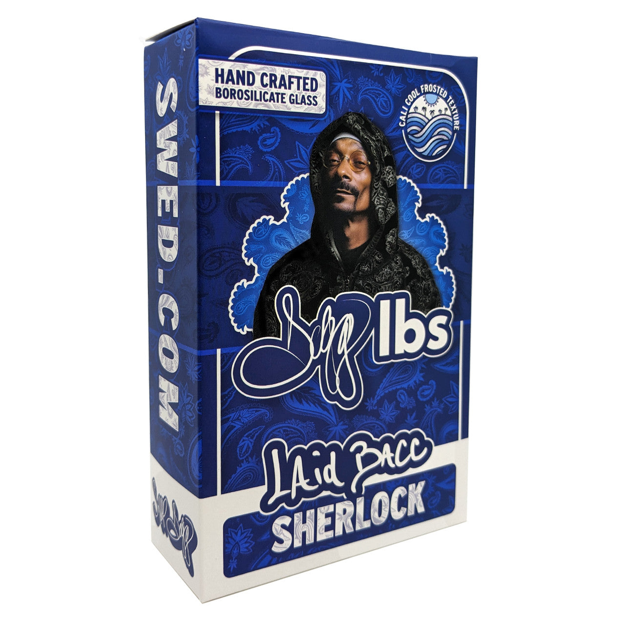 Dogg Lbs Laid Bacc Sherlock Hand Pipe (SINGLE)