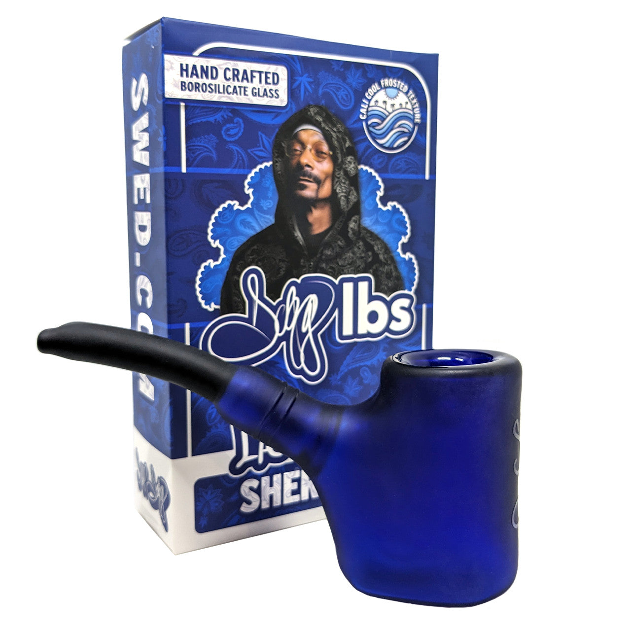 Dogg Lbs Laid Bacc Sherlock Hand Pipe (SINGLE)