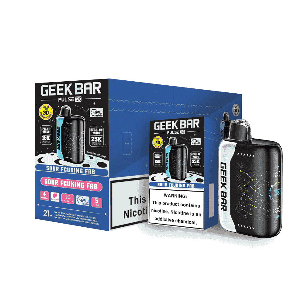 Geek Bar Pulse X 25K Disposable 18mL (5/pack) LA Vapor Inc Geek Bar Pulse X 25K Disposable 18mL (5/pack) LA Vapor Inc