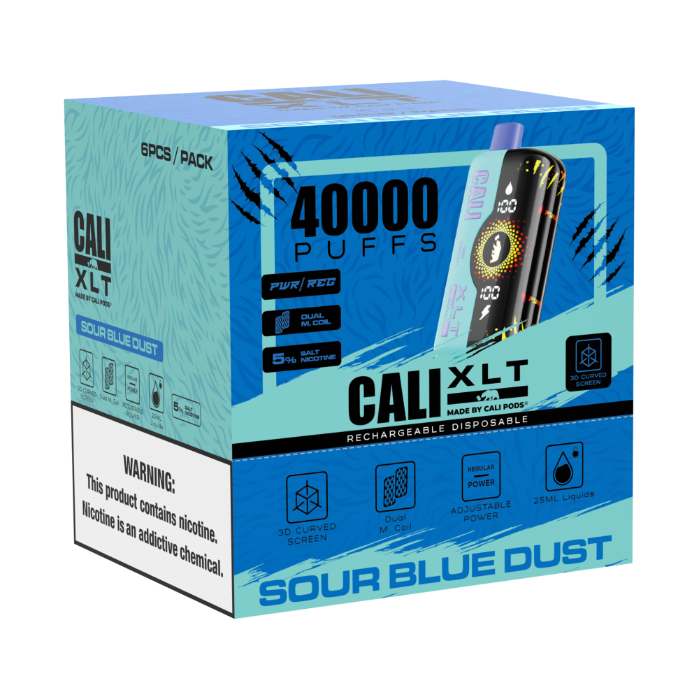 Cali XLT 40K Disposable 25mL (6/pack) [DROPSHIP]