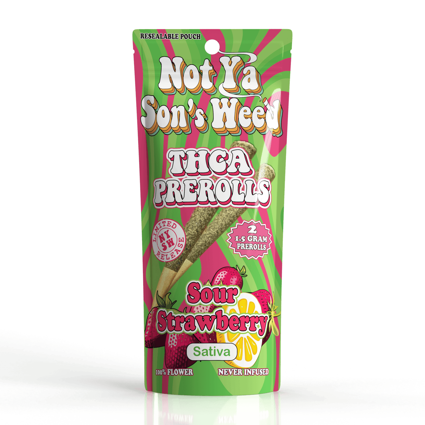 Not Ya Son's Weed THC-A Pre Roll 2ct (10/pack)