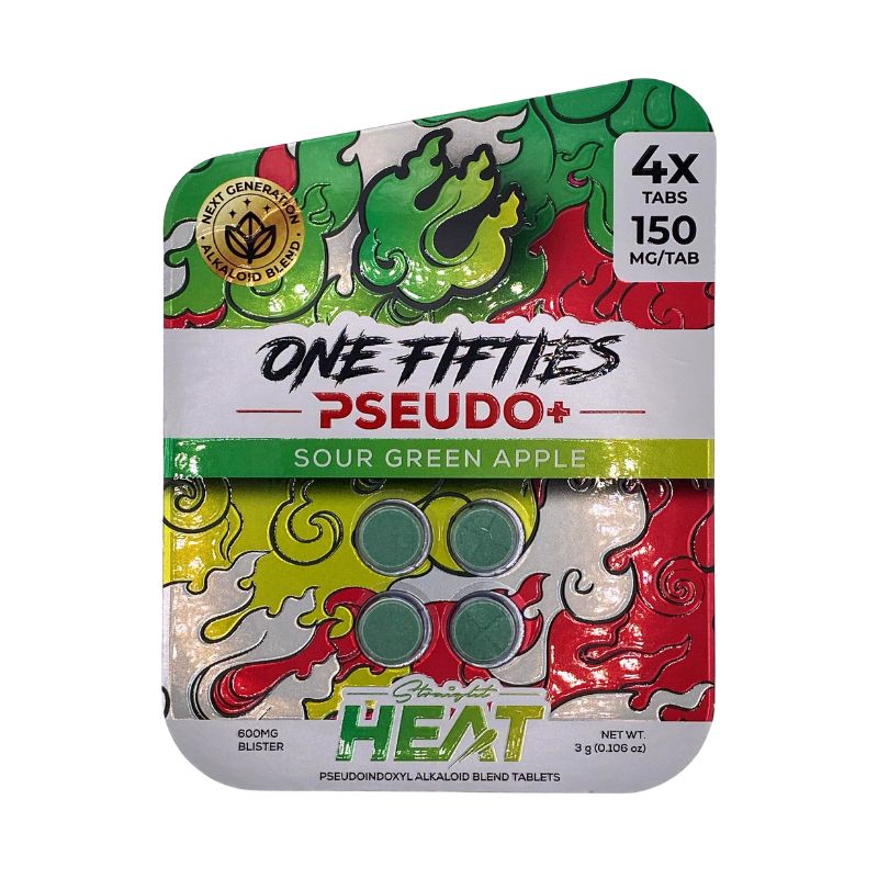 Straight Heat Pseudo One Fifties Tabs 150mg 4ct (SINGLE)