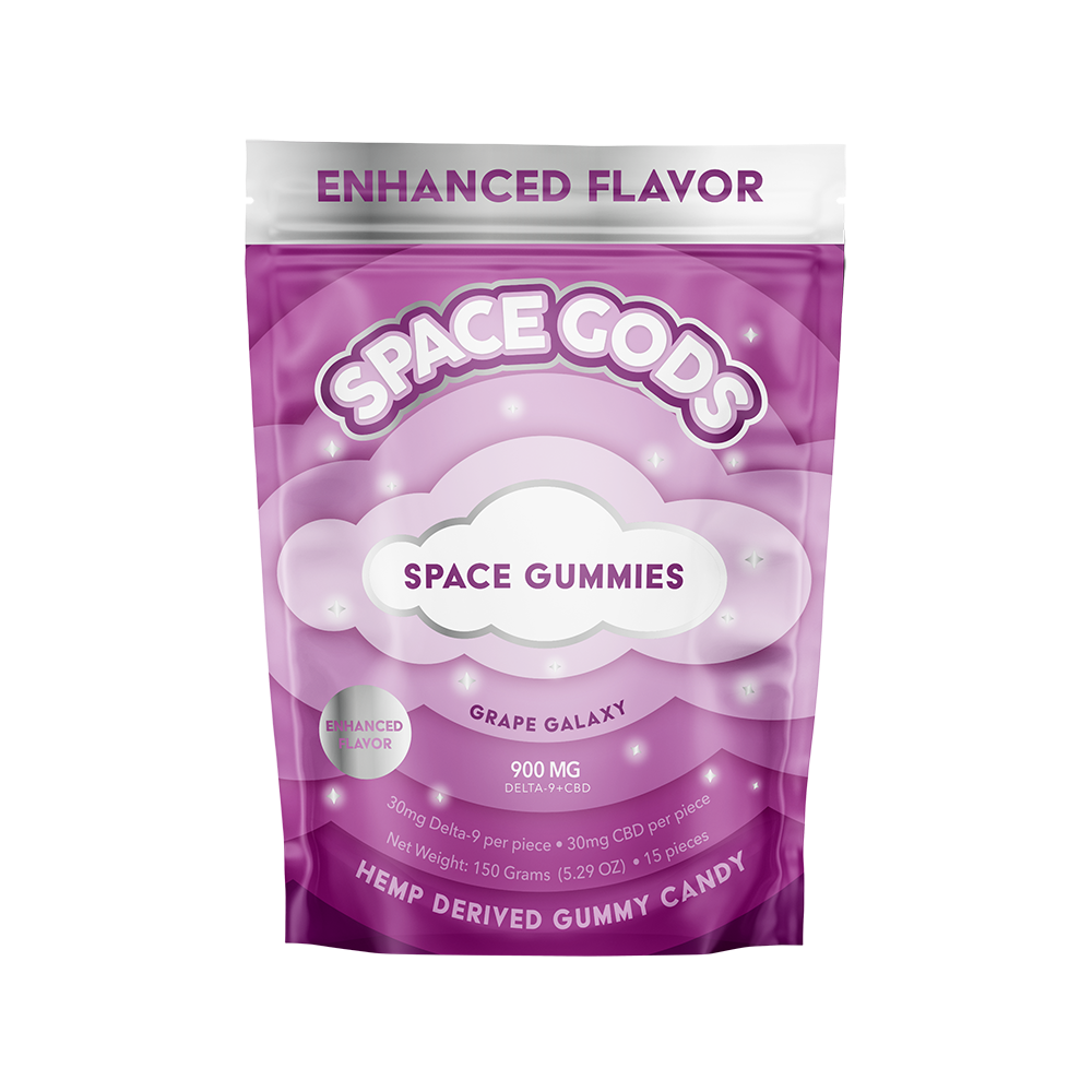 Space Gods D9 Space Gummies 30mg 15ct (5/pack) [TX Compliant]