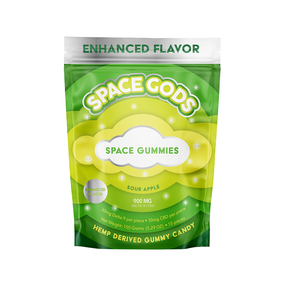 Space Gods D9 Space Gummies 30mg 15ct (5/pack) [TX Compliant]