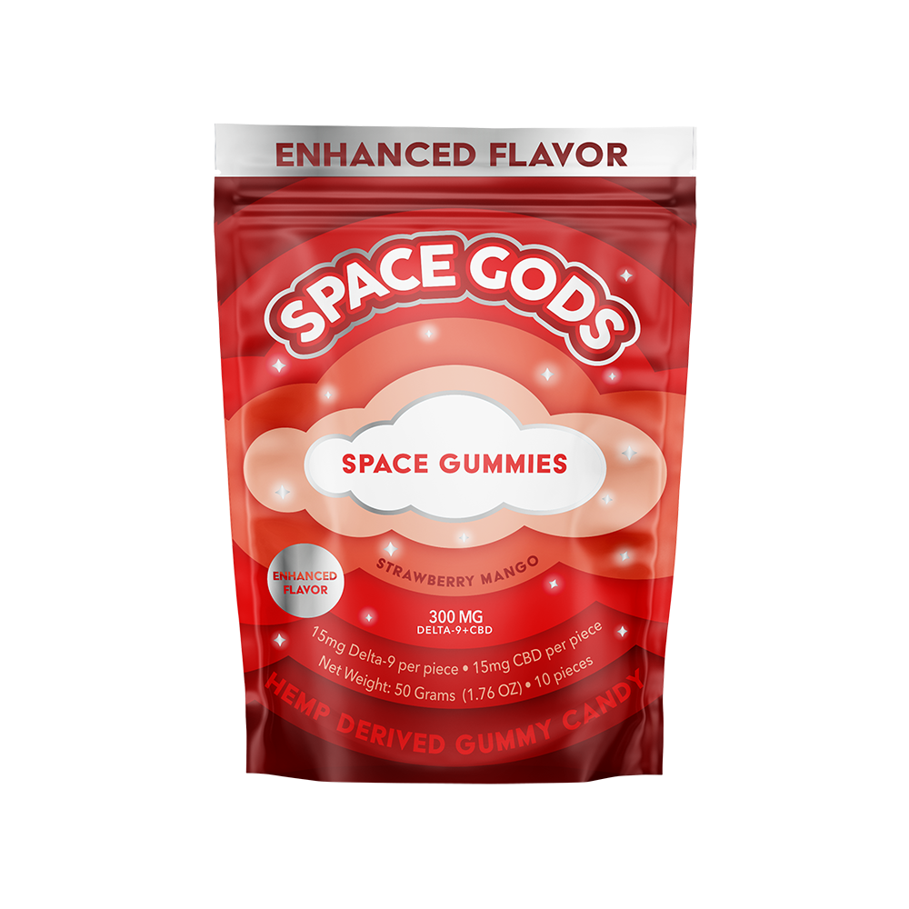 Space Gods D9 Space Gummies 15mg 10ct (10/pack) [TX Compliant]