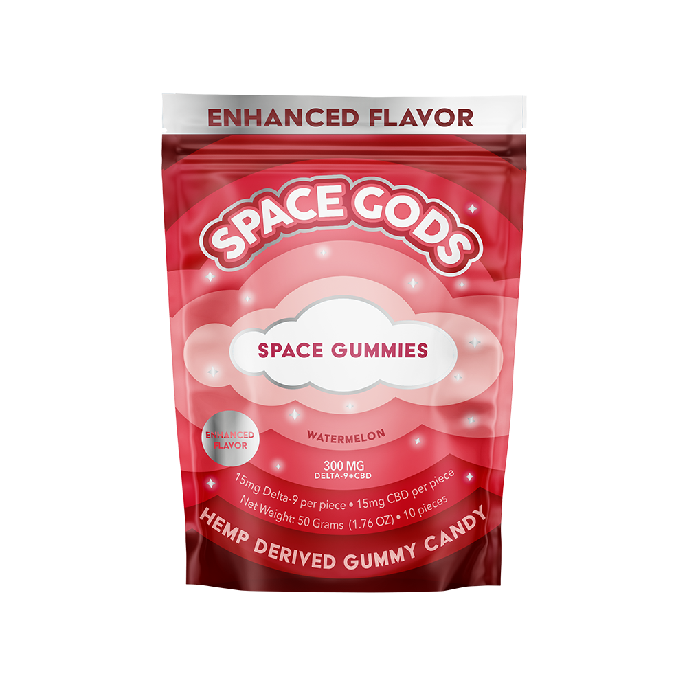 Space Gods D9 Space Gummies 15mg 10ct (10/pack) [TX Compliant]