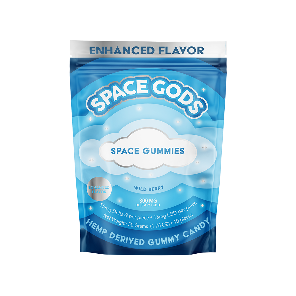 Space Gods D9 Space Gummies 15mg 10ct (10/pack) [TX Compliant]