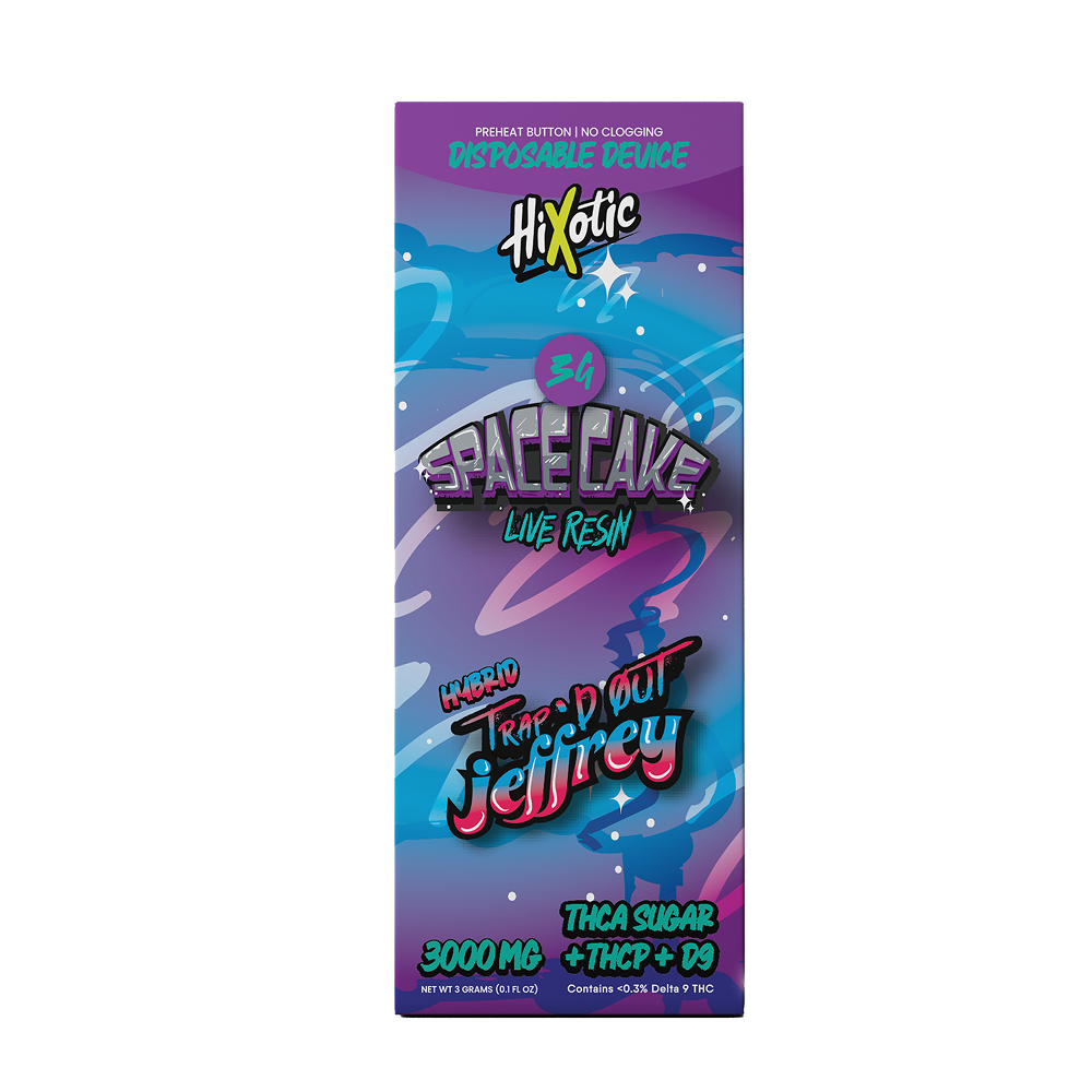 Hixotic Trap'd Out Jeffrey THC-A Disposable 3g (5/Pack) [DROPSHIP]