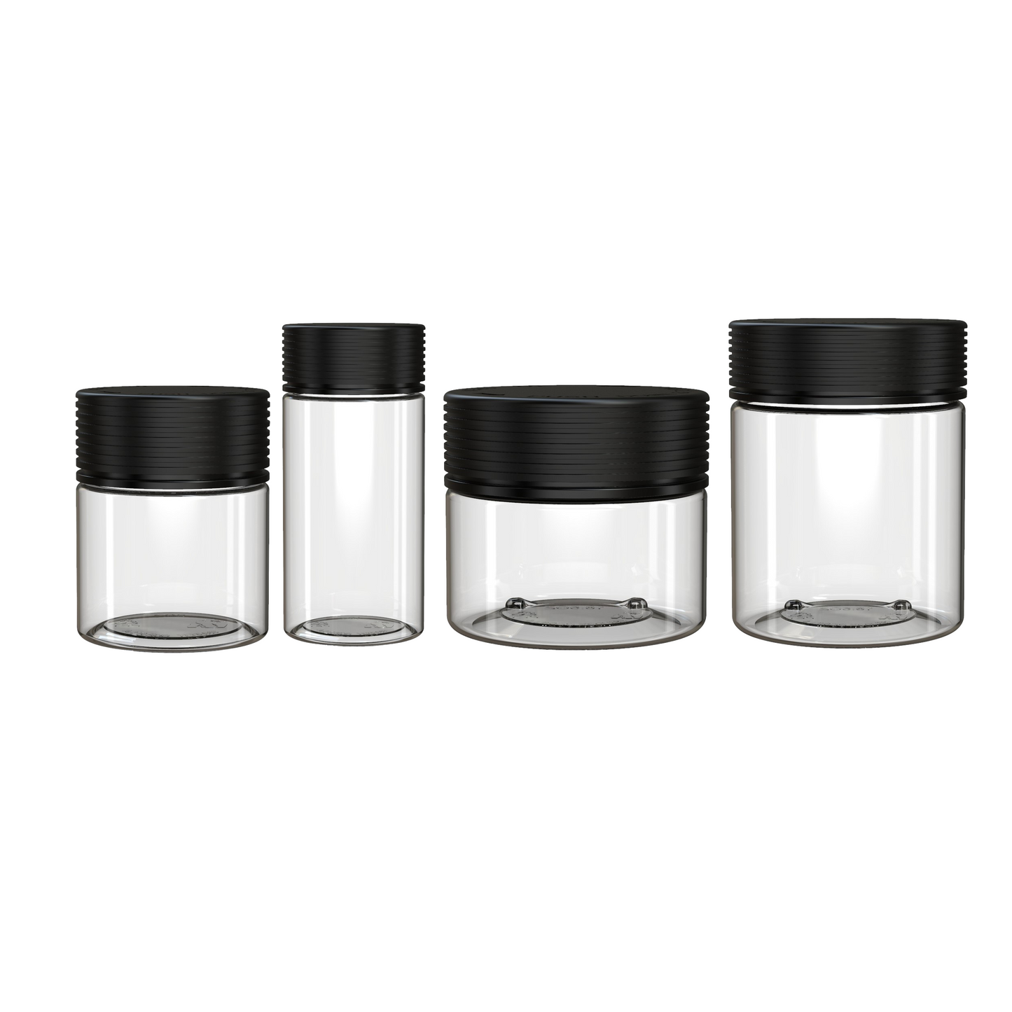 Chubby Gorilla Spiral Jar Black